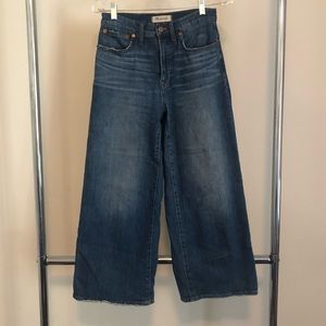 Madewell Wide Leg Crop 10.5” Rise